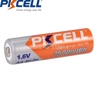 PKCELL Ni-Zn 1.6V AA 2500mWh แบตเตอรี่นิเกิลซิงค์ (1 ก้อน)