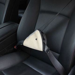 ตัวปรับเข็มขัดนิรภัยแบบตาข่ายสำหรับเด็กสำหรับหุ้มเข็มขัดนิรภัยในรถยนต์0115