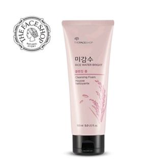 The face shop โฟมล้างหน้าน้ำนมข้าวออแกนิค,ปรับขนาด  150 ml