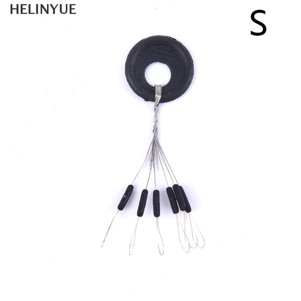 ภาพหน้าปกสินค้าHelinyue อุปกรณ์ตะขอทังสเตน เชื่อมต่อน้ําหนัก สําหรับตกปลาคาร์พ 10 ชิ้น จากร้าน helinyue.th บน Shopee