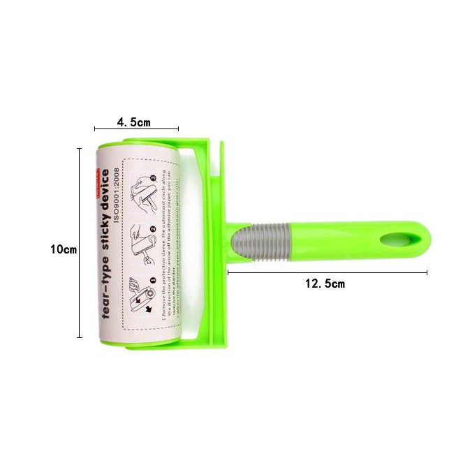 ลูกกลิ้งเก็บขน-ลูกกลิ้งกระดาษกาวกำจัดขน-อุปกรณ์กำจัดฝุ่น-sticky-device-ลูกกลิ้งใช้แล้วทิ้ง-แพ๊คสุดคุ้ม