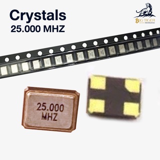 Crystals 25.000 MHZ Y1 ,Y2 ,L3+ (1ชิ้น) อะไหล่ Hashoard Asic