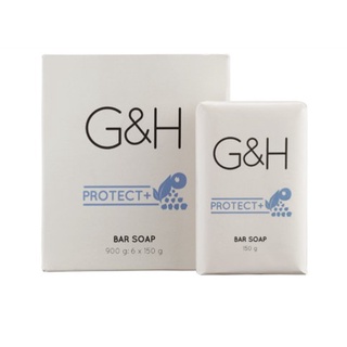 G&amp;H PROTECT+ bar soap สบู่อาบน้ำ จีแอนด์เอช โพรเท็คท์ ขนาด 150g. Amway (1 ก้อน)