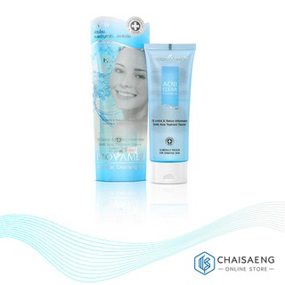 Provamed Acniclear Cleansing Gel โปรวาเมด แอคนิเคลียร์ คลีนซิ่งเจล เจลล้างหน้าสูตรเฉพาะสำหรับผู้มีปัญหาสิว 120 มล.