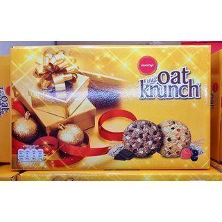 Munchys Oat Krunch Dark Chocolate 156g. มันช์ชีส์ คุกกี้ข้าวโอ๊ต ดาร์กช็อกโกแลต 156กรัม. มี 2รสชาติ