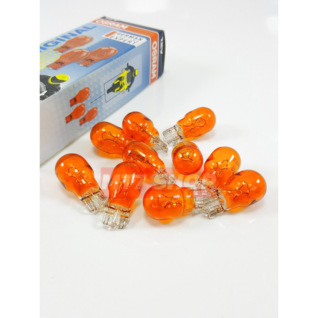 หลอดไฟเลี้ยว-สีส้ม-osram-original-wedge-10w-amber-12v10w-92910a-10หลอด