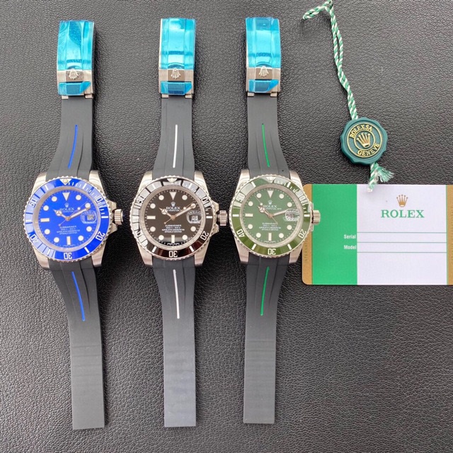 พรี-rolex-sub-40mmนาฬิกาผู้ชาย-นาฬิกาแบรนด์เนม-ผู้ชาย-เงิน-นาฬิกาข้อมือ