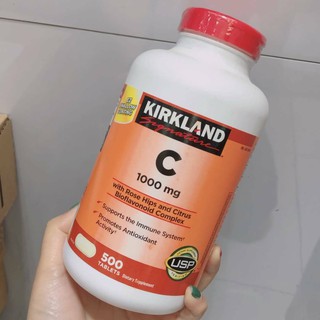 สินค้า Kirkland Vitamin C 1000 mg (500 เม็ด)