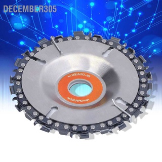 December305 4 Inch 22 Teeth Wood Carving Disc Durable Grinding Shaping Disk for Angle Grinders