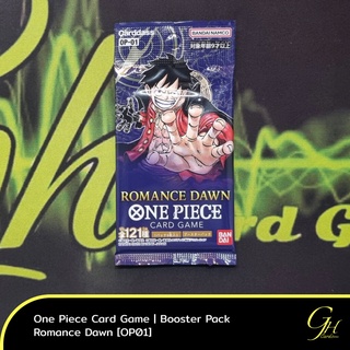 ภาพหน้าปกสินค้าOne Piece Card Game [OP-01] One Piece Booster Pack: ROMANCE DAWN (Sealed Pack) แบบ 1 ซอง ซึ่งคุณอาจชอบสินค้านี้