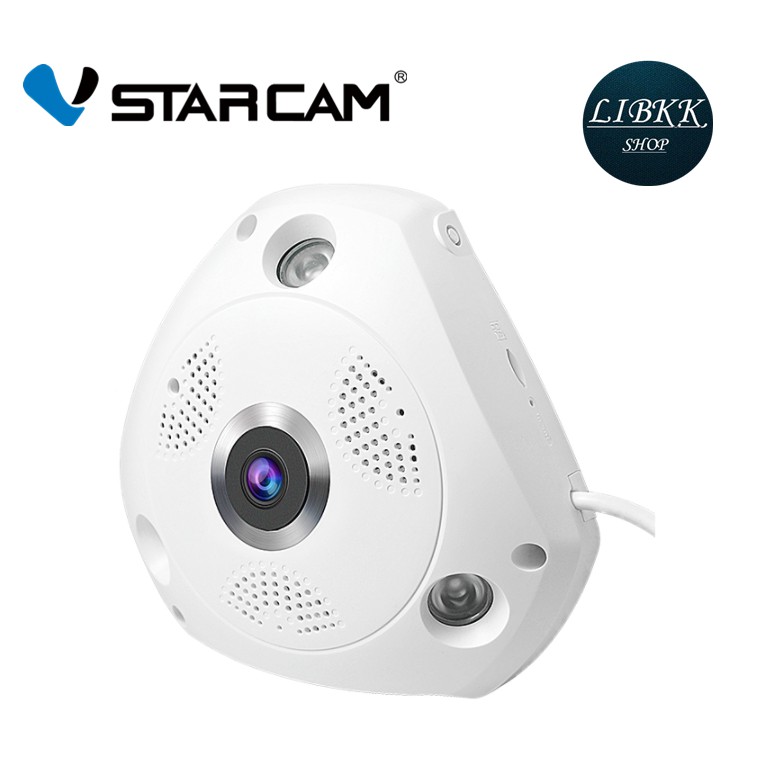 ภาพหน้าปกสินค้าVstarcam C61S 3MP(1536P) - มุมมองกว้าง 360องศา Panoramic IP Camera จากร้าน libkkshop บน Shopee