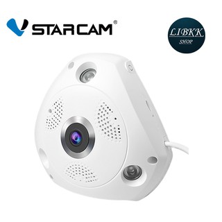 ภาพขนาดย่อของภาพหน้าปกสินค้าVstarcam C61S 3MP(1536P) - มุมมองกว้าง 360องศา Panoramic IP Camera จากร้าน libkkshop บน Shopee