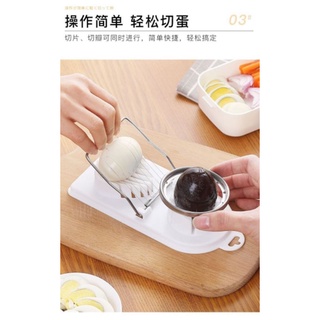 📌สินค้ามาใหม่วันนี้📌📍2 way egg Cutter เครื่องตัดสไลด์ไข่ 2 ทิศทาง📍