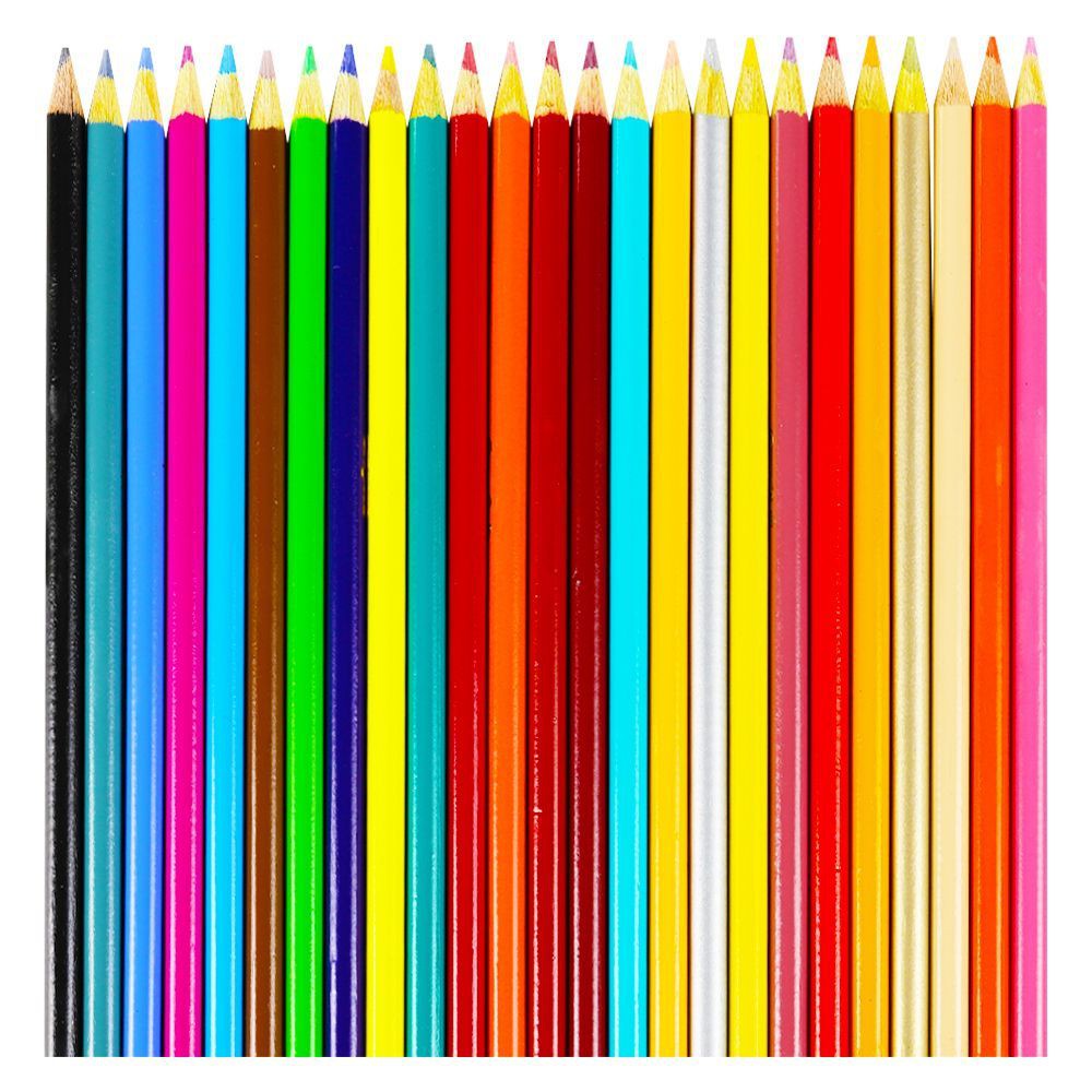 งานศิลปะ-สีไม้ไร้สารพิษ-crayola-50-สี-อุปกรณ์เครื่องเขียน-ผลิตภัณฑ์และของใช้ภายในบ้าน-colored-pencils-crayola-50-colors