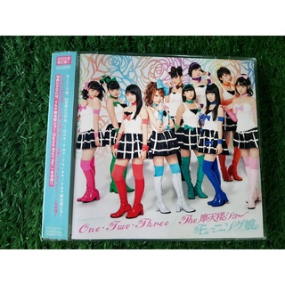 CD+DVD แผ่นเพลง Morning Musume มอร์นิงมูซูเมะ เพลง One・Two・Three / The Matenrou Show  (Riho Sayashi)