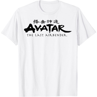 เสื้อยืด ผ้าฝ้าย พิมพ์ลาย Avatar The Last Airbender Painted Show Ideograph สําหรับผู้ชาย