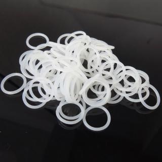 ภาพขนาดย่อของภาพหน้าปกสินค้า10pcs/30pcs White Food Grade Silicone Rubber O-Ring High Temperature Resistant Waterproof Seal O Ring CS 1.9mm OD 5-56mm จากร้าน its004.th บน Shopee ภาพที่ 2