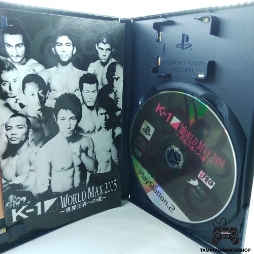 K1 World Max 2005 ps2 แผ่นเกมแท้ps2 แผ่นหายาก สภาพสะสม