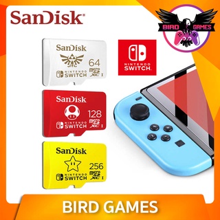 SanDisk microSDXC-Card ใช้กับ Nintendo Switch (128GB)(256 GB) [microSD card] [Nintendo Switch Memory Card] [micro sd]