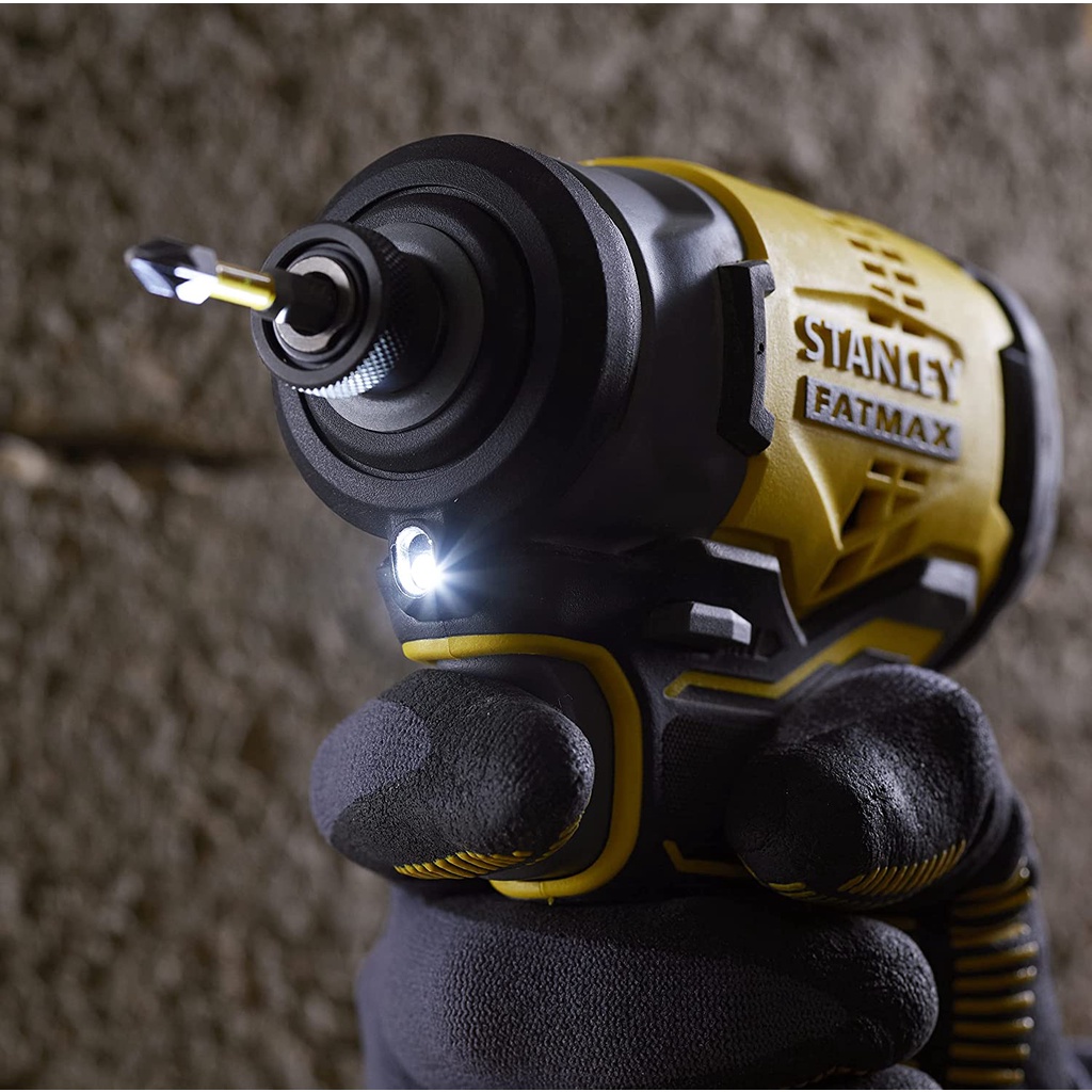 stanley-sbi810d2k-b1-ไขควงกระแทกไร้สาย-ไร้แปรงถ่าน-20-โวลท์-พร้อมแบตเตอรี่-2-0ah-รุ่น-sbi810d2k-b1