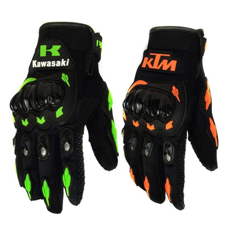 Kawasaki Motorcycle gloves A星 Protective gloves for riders ถุงมือรถ
