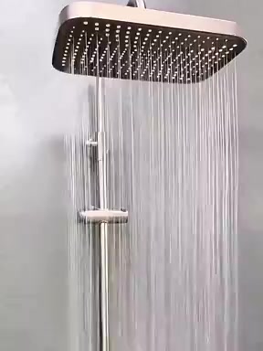 ชุดฝักบัว-ฝักบัว-rain-shower-อุณหภูมิคงที่-จอแสดงผลดิจิตอล-สีเทา