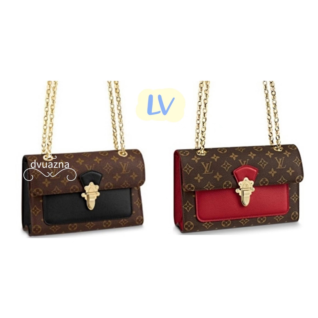 กระเป๋าสะพายโซ่-louis-vuitton-lv-victoire-แท้