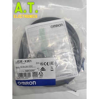 ถูกสุด! E2E-X2E1 &lt;ของแท้&gt; เซ็นเซอร์ จับโลหะ Proximity sensor  3สาย เกลียว 12มิล  12-24VDC  เป็นเซ็นเซอร์จับโลหะ ชนิด(NO)