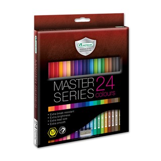 Master Art มาสเตอร์อาร์ต ดินสอสี 24 สี รุ่นมาสเตอร์ซีรี่ย์