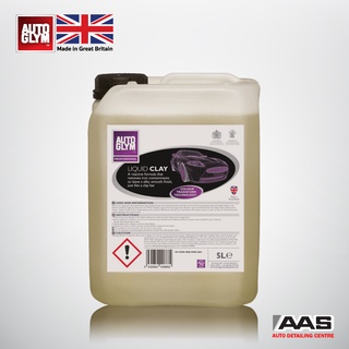 Autoglym Liquid Clay 5L. น้ำยาสลายคราบโลหะบนผิวรถยนต์ ขนาด 5 ลิตร