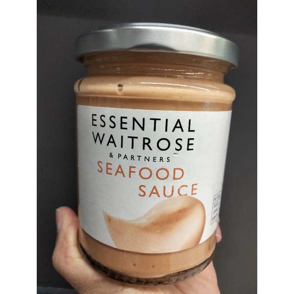 Waitrose Essential Seafood sauce ซอส สำหรับ จิ้ม อาหารทะเล เวทโทรส เอสเซนเซี่ยว 285 กรัม ราคาโดน