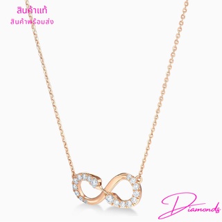 สร้อยคอ Swarovski 18K Infinity Swan Necklace สวารอฟสกี้ สวารอฟส ของขวัญ ของแท้ 100% พร้อมส่ง