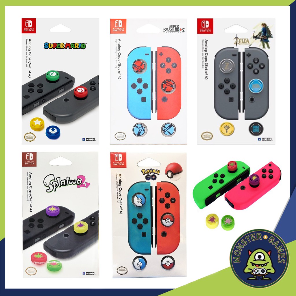 Analog Caps for Nintendo Switch (Set for 4)(ที่ครอบอนาล็อก Nintendo ...