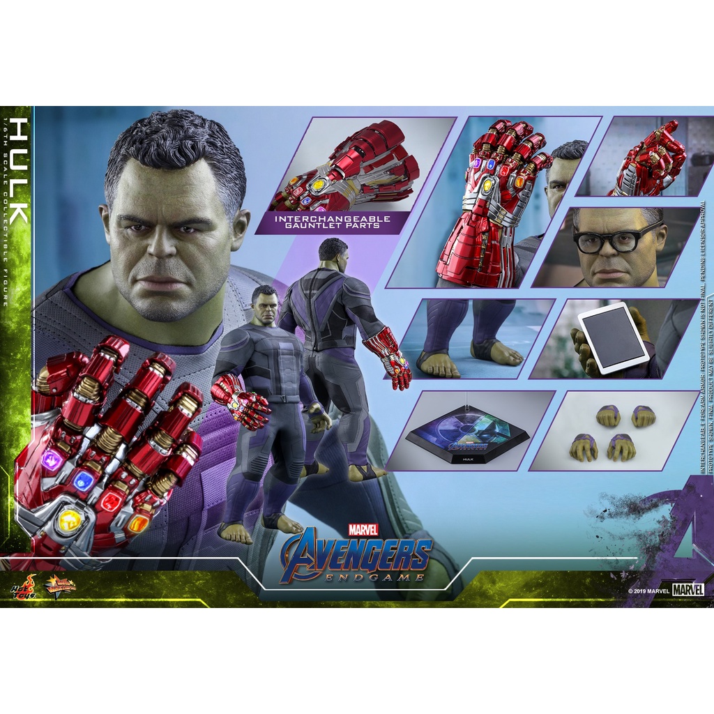 ฟิกเกอร์-ของสะสม-hot-toys-mms558-avengers-endgame-1-6-hulk