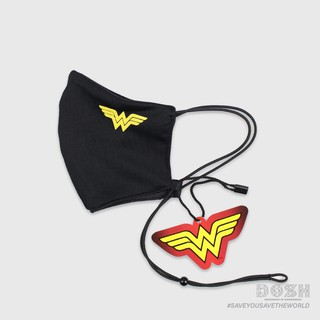 DOSH KIDS FACE MASK WONDER WOMAN หน้ากากผ้าเด็ก กันละอองน้ำ FWGM1002-BL