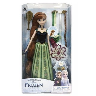 Disney Frozen Anna Fashion Hair Play Doll  ตุ๊กตาดิสนีย์ Frozen Anna แฟชั่น สําหรับเด็ก