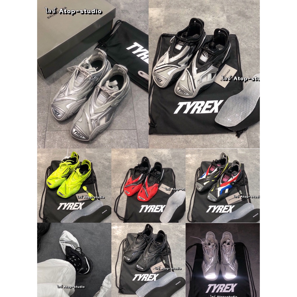 พรี-balenciaga-ss21-tyrex-5-0-sneakers-รองเท้าวิ่งsize-36-37-38-39-40-41-42-43-44-45