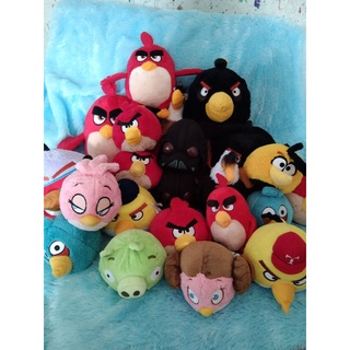 สินค้า ตุ๊กตาแองกี้เบิร์ด Angry Birds ลิขสิทธิ์แท้ มือสอง