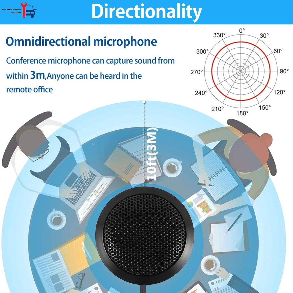 ไมโครโฟน-usb-สําหรับ-pc-360-omnidirectional-ไมโครโฟนตั้งโต๊ะ-สําหรับประชุมออนไลน์