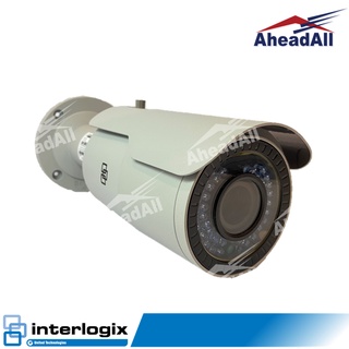 720p TruVision 2.8-12mm Lens Analog Bullet Camera Interlogix TVB-2402