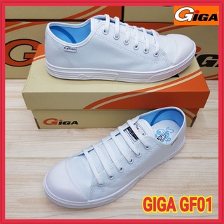 ภาพหน้าปกสินค้าGIGA GF01 รองเท้าผ้าใบผูกเชือก สีขาว (ไซส์ 36-41) ที่เกี่ยวข้อง