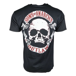 เสื้อยืดผ้าฝ้ายพิมพ์ลายขายดี Yuanl5 {พร้อมส่ง เสื้อยืดแขนสั้น พิมพ์ลาย Anarchy Sons Of Outlaw 1967 พลัสไซซ์ ของขวัญวันเก