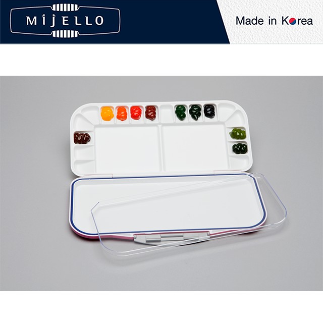 mijello-จานสีน้ำ-fusion-18-สี-watercolor-palettes-fusion