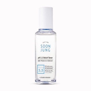 #พร้อมส่ง โทนเนอร์ Etude Soon Jung 5.5 Relief Toner 80ml