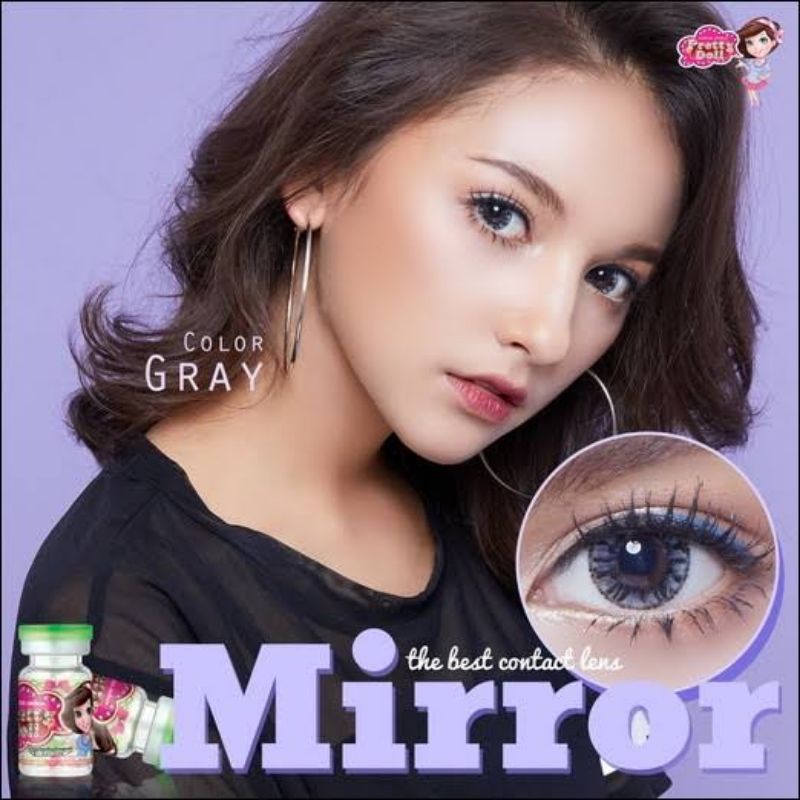 คอนแทคเลนส์-รุ่น-mirror-มีสีเทา-ตาล-gray-brown-มีค่าสายตา-0-00-2-00