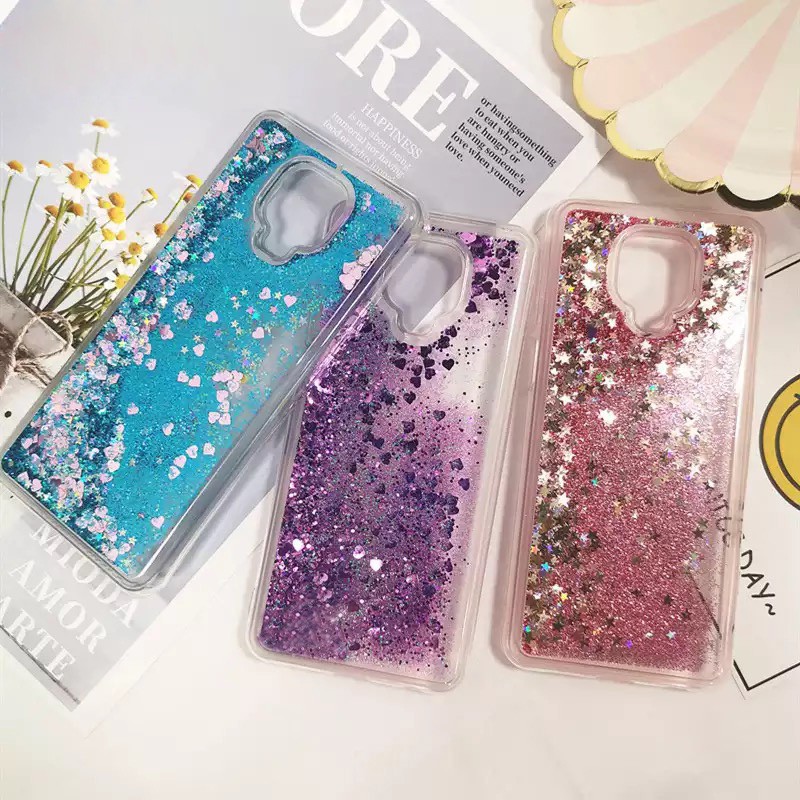 Glitter Redmi Note New Cover Dynamic Liquid Glitter Sand Quicksand