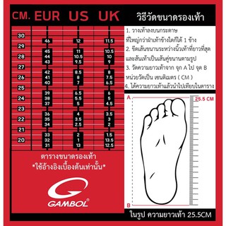 ภาพขนาดย่อของภาพหน้าปกสินค้าGambol รองเท้าแตะแบบคีบ GM11139 ไซส์ 37-44 จากร้าน i_am_shoes บน Shopee
