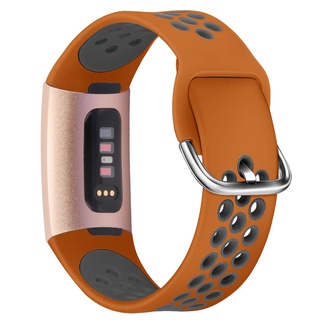 ภาพหน้าปกสินค้าสายนาฬิกาข้อมือซิลิโคน สําหรับ Fitbit Charge 4 3 SE ซึ่งคุณอาจชอบสินค้านี้