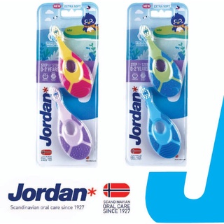 ภาพหน้าปกสินค้าแปรงสีฟันเด็ก Jordan kid Step1 อายุ 0-2 ปี (แพ็ค คู่)​ multipack แปรงสีฟันเด็กจอร์แดน  จอแดน ที่เกี่ยวข้อง