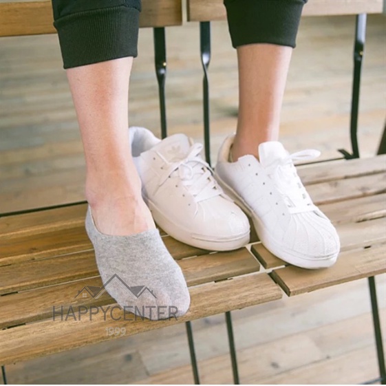ภาพหน้าปกสินค้าถุงเท้าซ่อน เว้าข้อ สไตล์ญี่ปุ่น ผ้า cotton นิ่ม มียางกันหลุดที่ส้นเท้าด้านใน ใส่มิดชิดกระชับในรองเท้า hc99